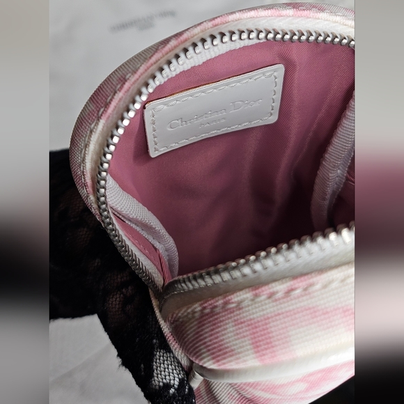 Dior Pink Trotter Coin Purse #1 (RARE) - Picture 6 of 9